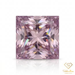 Natural Ametrine | 4.32 Carat Princess Cut | Bi-Color Purple & Golden Quartz Gemstone