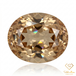 Natural Ametrine | 10.03 Carat Oval Mixed Cut | Golden Champagne Bi-Color Quartz Gemstone