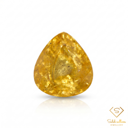 Natural Yellow Sapphire | 1.18 Carat Trillion Mixed Cut | Fine Corundum Gemstone