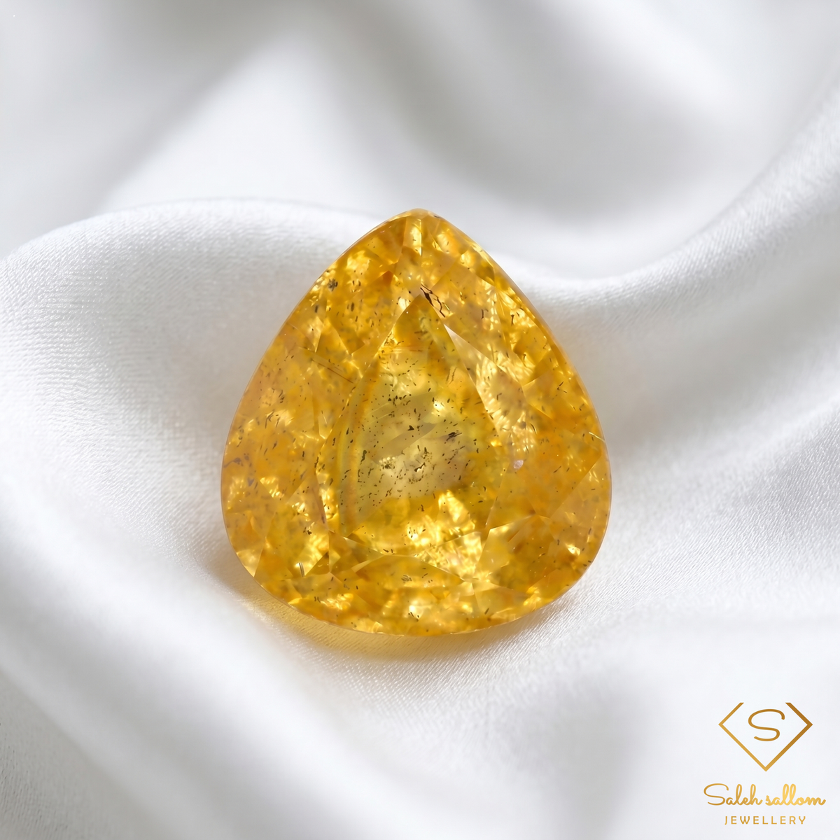 Natural Yellow Sapphire | 1.18 Carat Trillion Mixed Cut | Fine Corundum Gemstone