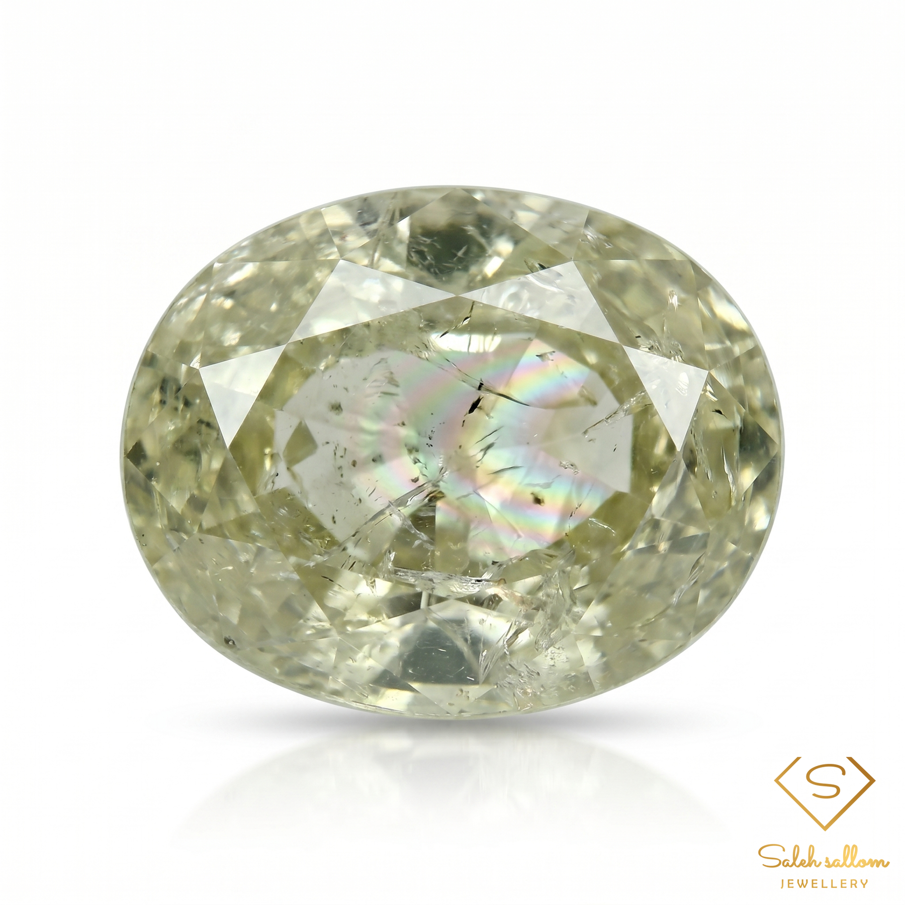 Natural Yellow Sapphire | 3.05 Carat Oval Mixed Cut | Fine Corundum Gemstone