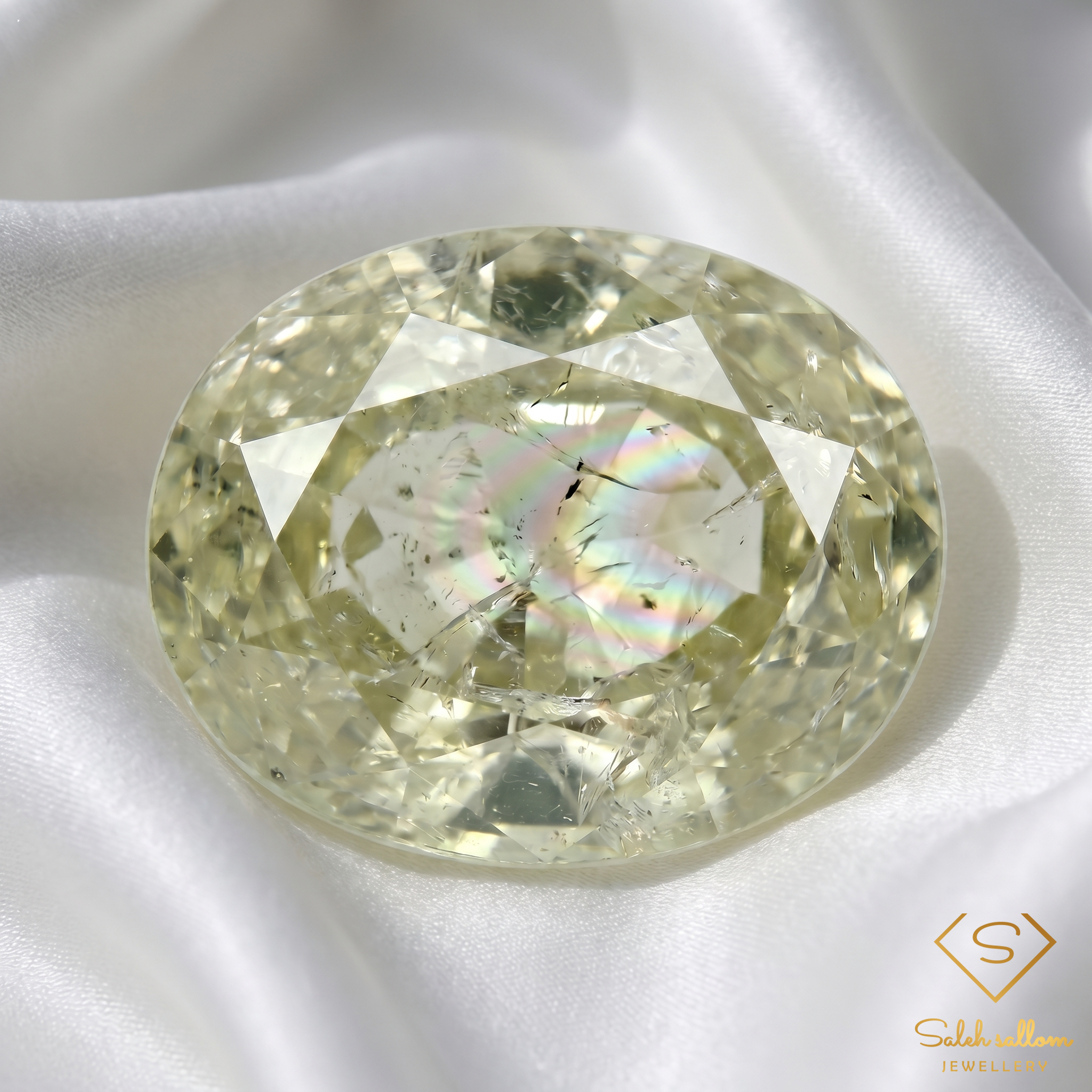 Natural Yellow Sapphire | 3.05 Carat Oval Mixed Cut | Fine Corundum Gemstone Secondary image