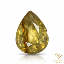 Natural Yellow Sapphire | 3.21 Carat Pear Cut | Collector's Corundum Gemstone