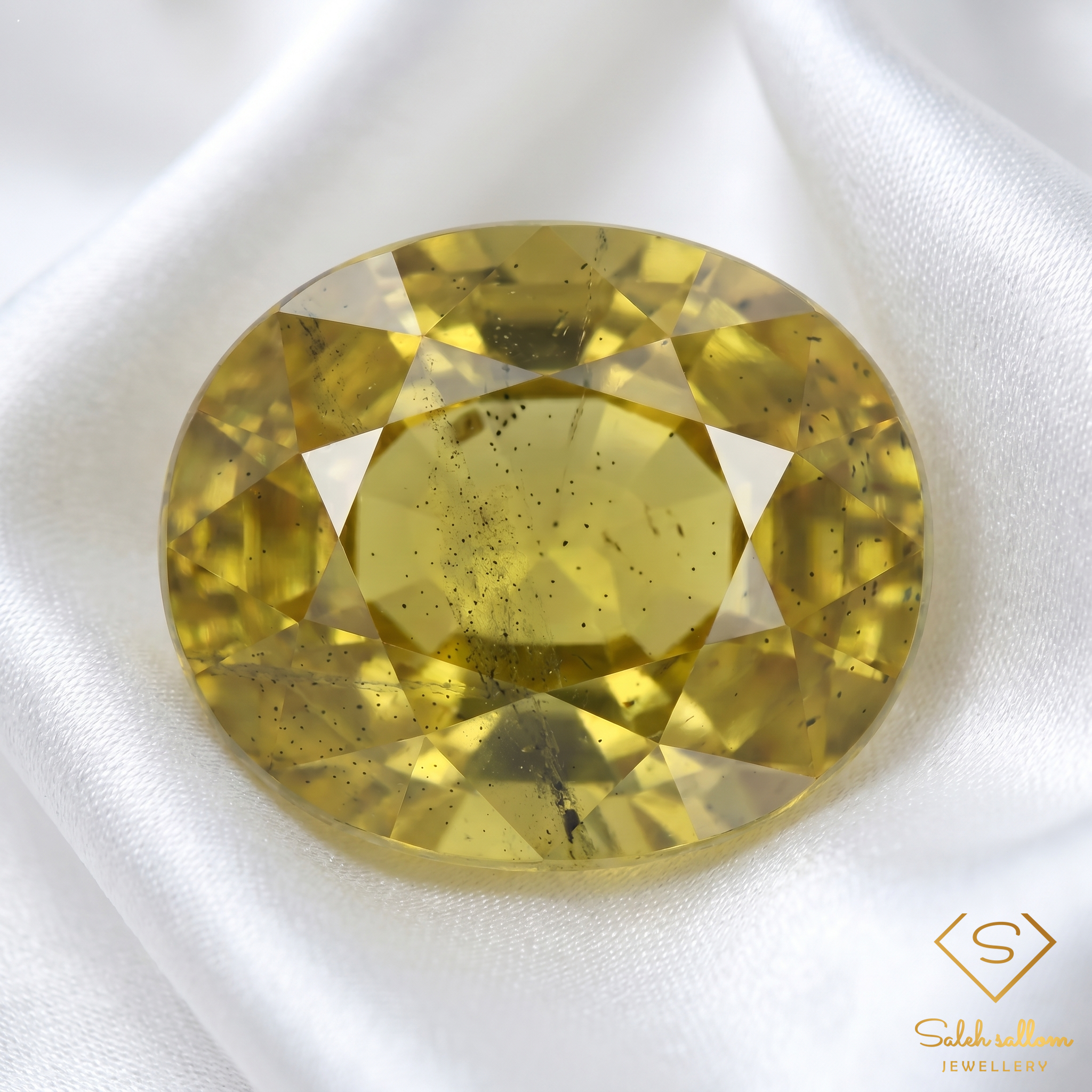 Natural Yellow Sapphire | 1.41 Carat Oval Cut | Golden Yellow Corundum Gemstone Secondary image