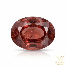 Natural Orangish Pink Sapphire | 1.46 Carat Oval Cut | Collector's Corundum Gemstone