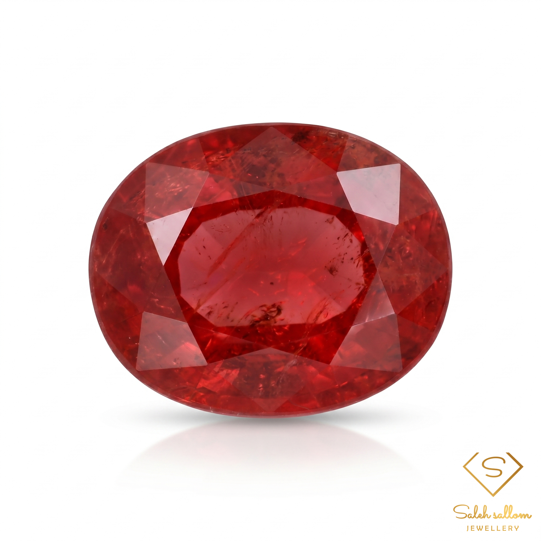 Natural Orange Sapphire | 1.88 Carat Oval Cut | Collector's Corundum Gemstone