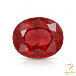 Natural Orange Sapphire | 1.88 Carat Oval Cut | Collector's Corundum Gemstone