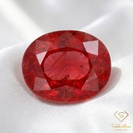 Natural Orange Sapphire | 1.88 Carat Oval Cut | Collector's Corundum Gemstone