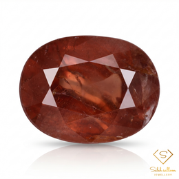 Natural Orange Sapphire | 1.14 Carat Oval Mixed Cut | Collector's Corundum Gemstone