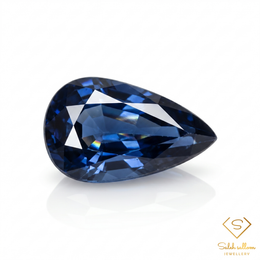 Natural Blue Sapphire | 1.05 Carat Pear Mixed Cut | Fine Corundum Gemstone