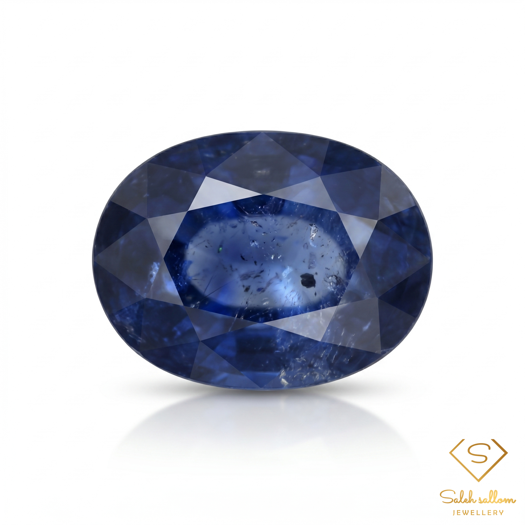 Natural Blue Sapphire | 1.57 Carat Oval Mixed Cut | Fine Corundum Gemstone