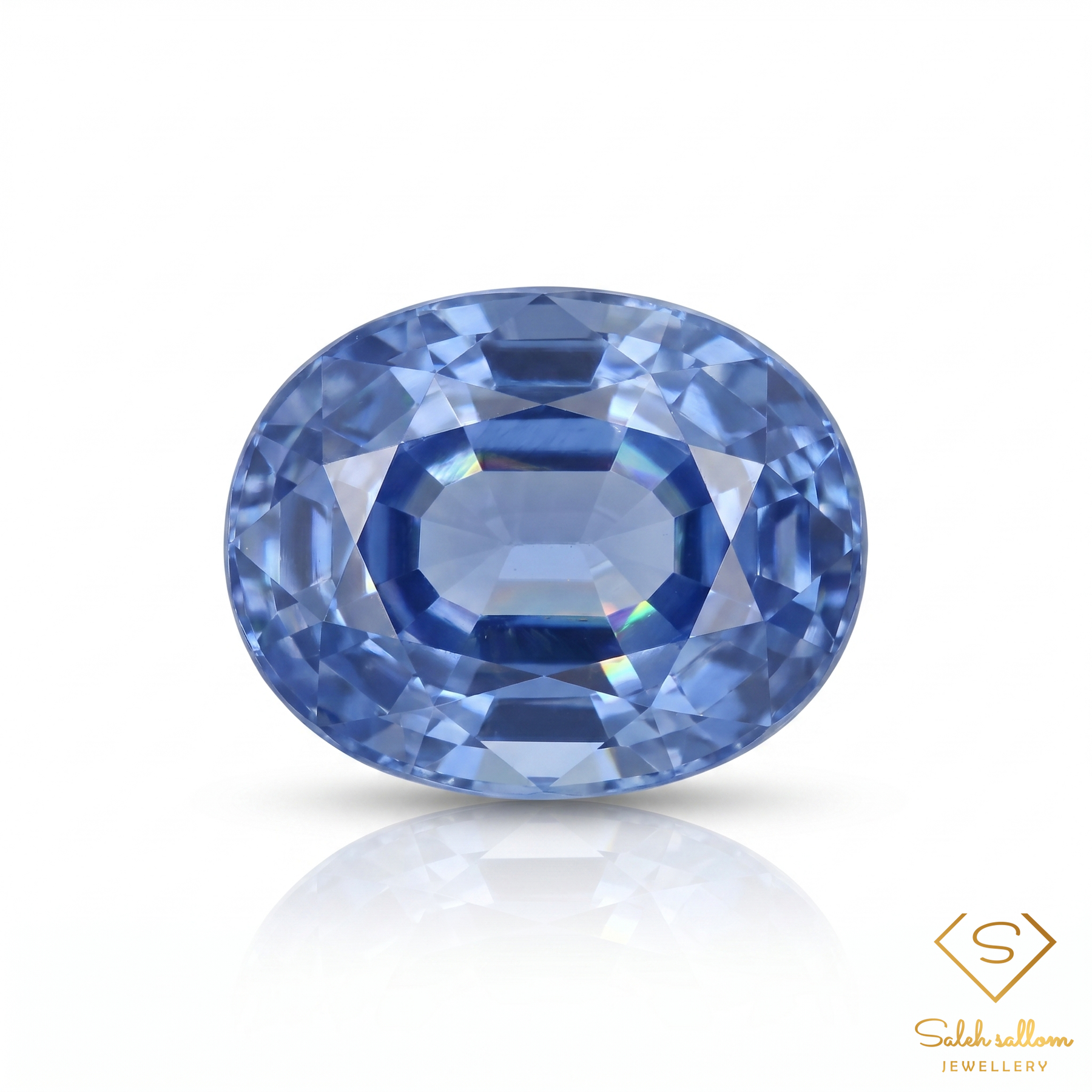 Natural Blue Sapphire | 0.53 Carat Oval Mixed Cut | Fine Corundum Gemstone