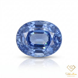 Natural Blue Sapphire | 0.53 Carat Oval Mixed Cut | Fine Corundum Gemstone