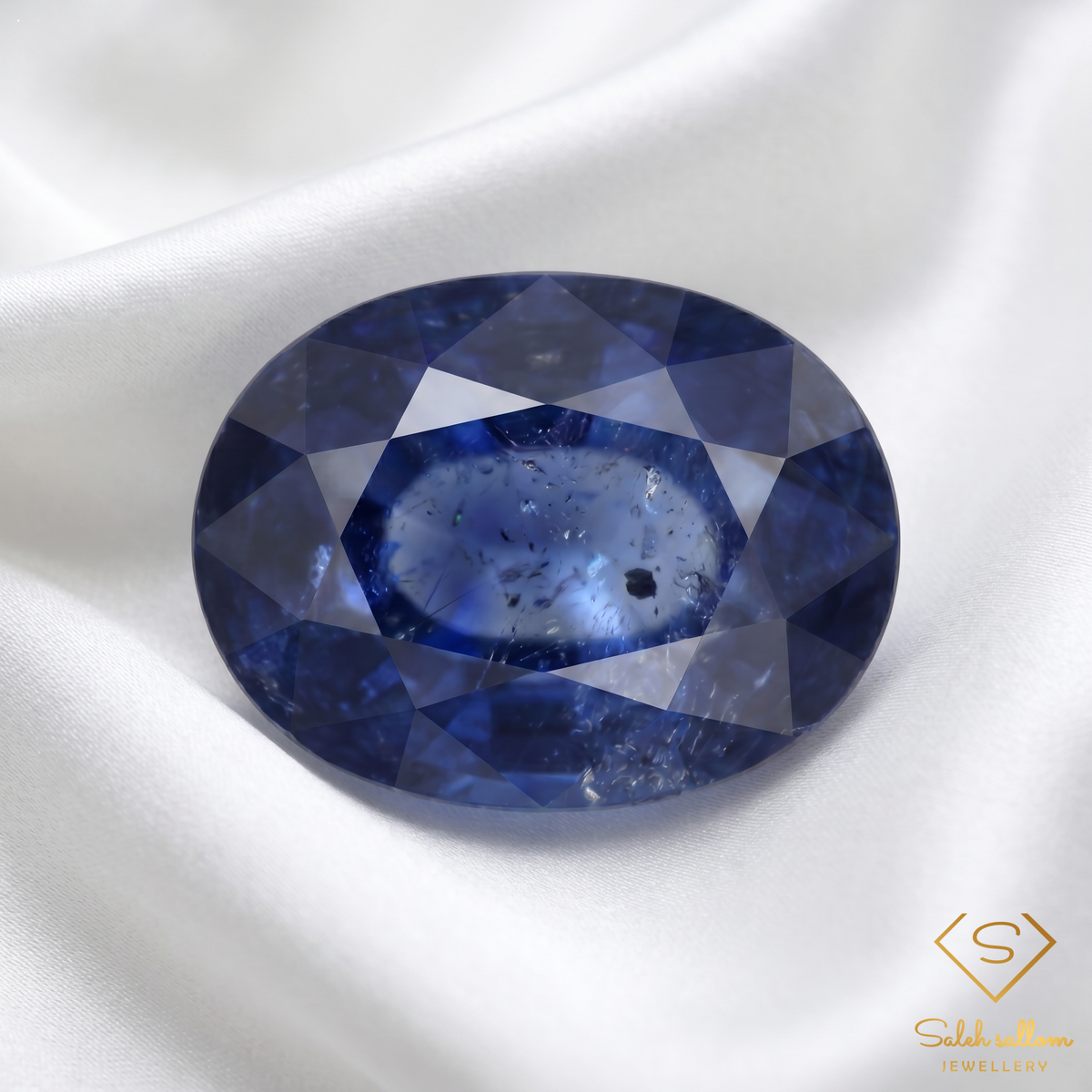 Natural Blue Sapphire | 1.57 Carat Oval Mixed Cut | Fine Corundum Gemstone