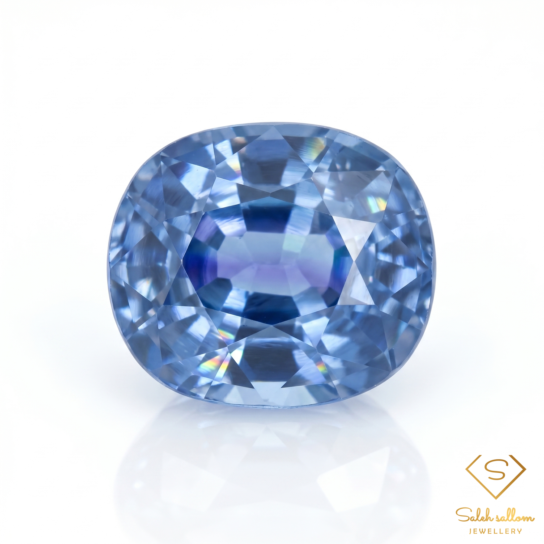 Natural Blue Sapphire | 0.90 Carat Cushion Mixed Cut | Fine Corundum Gemstone