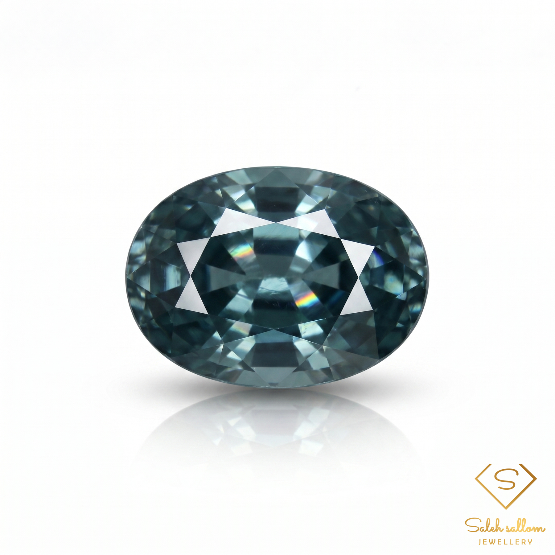 Natural Blue Sapphire | 1.02 Carat Oval Mixed Cut | Fine Corundum Gemstone