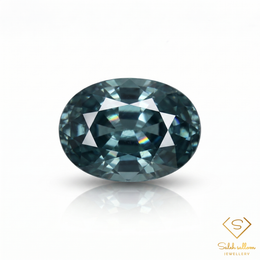 Natural Blue Sapphire | 1.02 Carat Oval Mixed Cut | Fine Corundum Gemstone