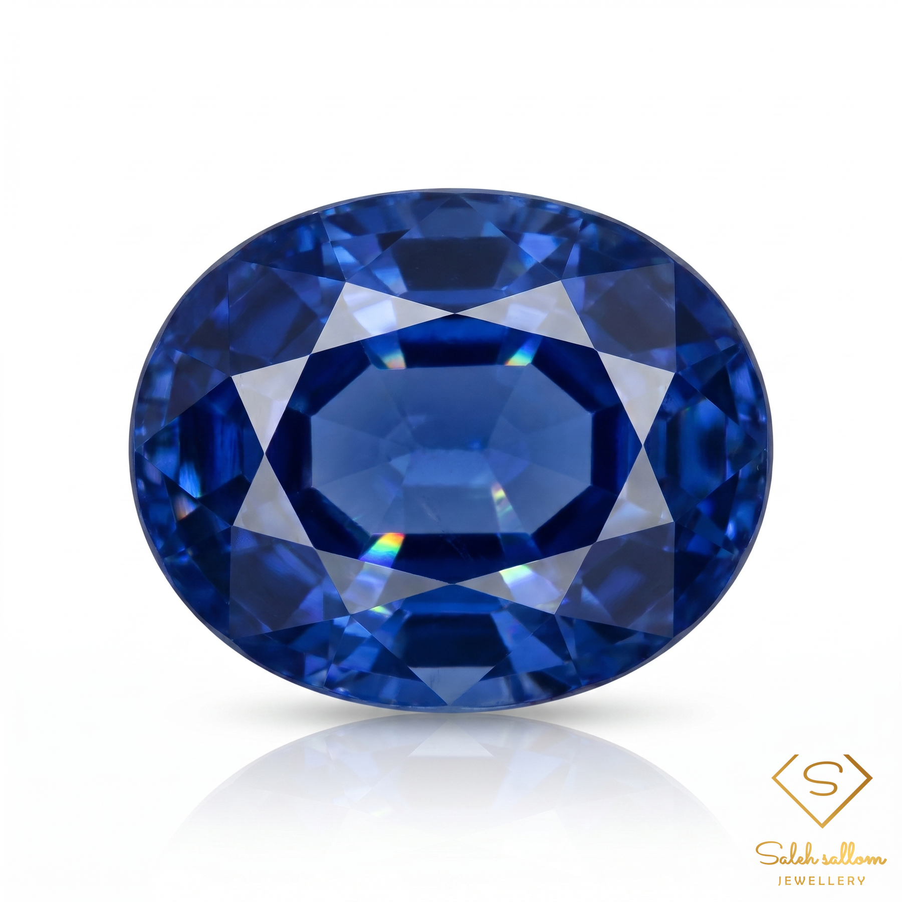Natural Blue Sapphire | 0.39 Carat Oval Mixed Cut | Fine Corundum Gemstone