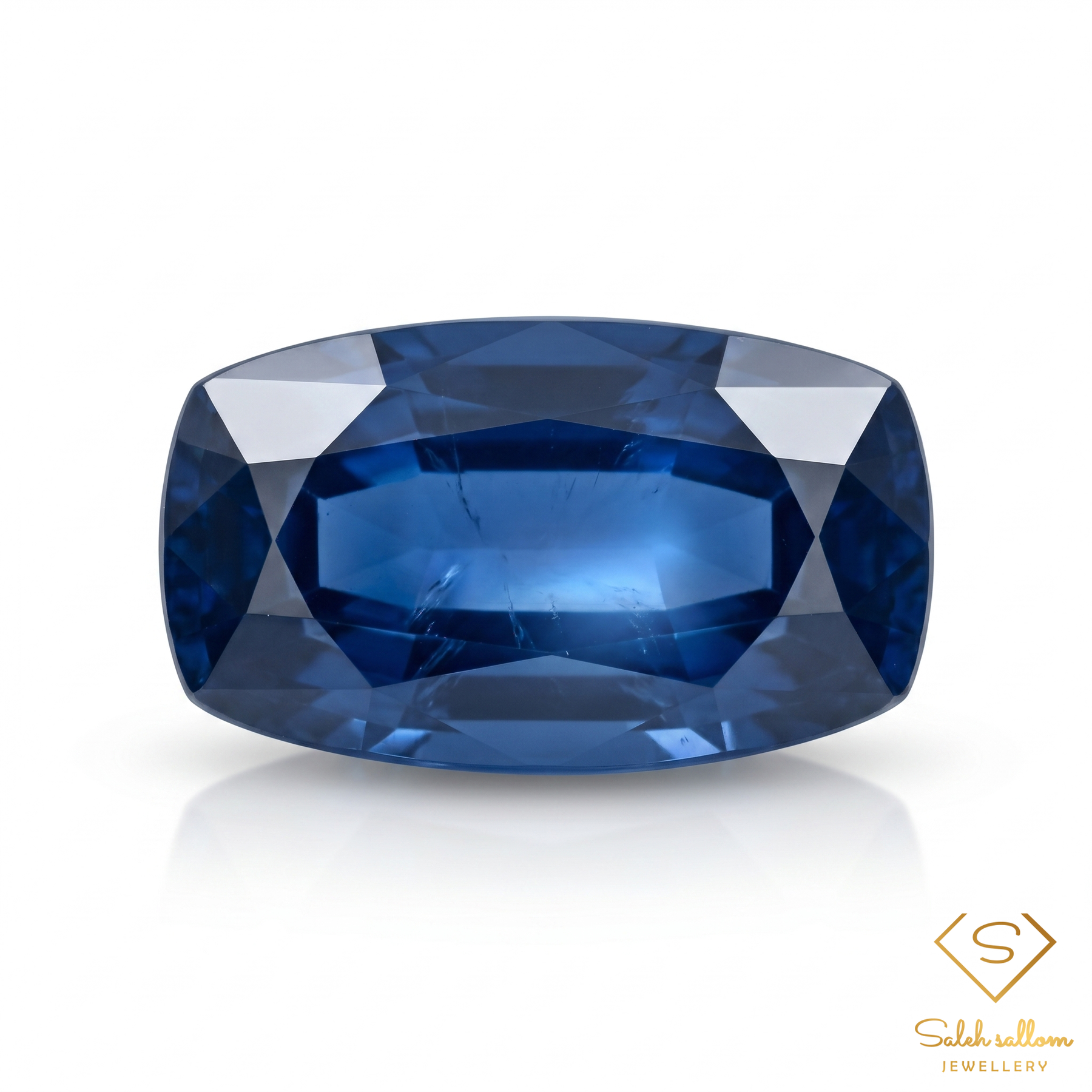 Natural Blue Sapphire | 1.04 Carat Cushion Mixed Cut | Fine Corundum Gemstone