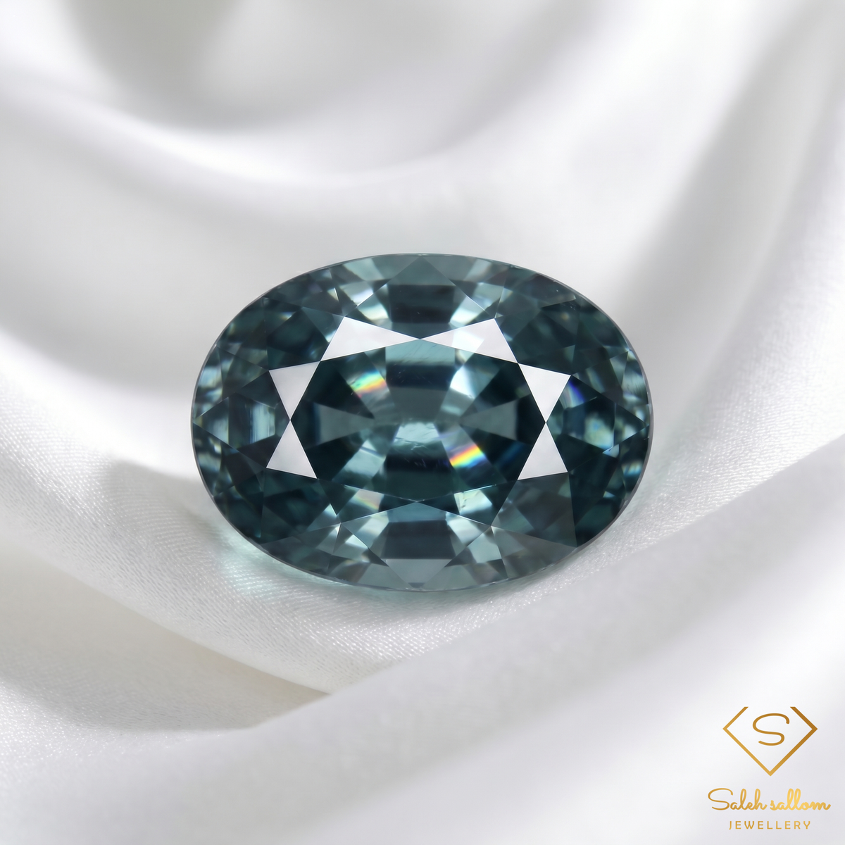Natural Blue Sapphire | 1.02 Carat Oval Mixed Cut | Fine Corundum Gemstone