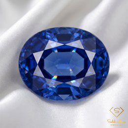 Natural Blue Sapphire | 0.39 Carat Oval Mixed Cut | Fine Corundum Gemstone
