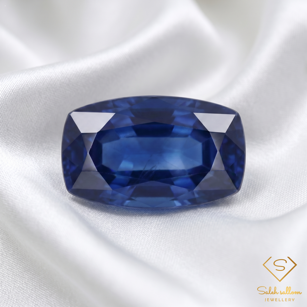 Natural Blue Sapphire | 1.04 Carat Cushion Mixed Cut | Fine Corundum Gemstone