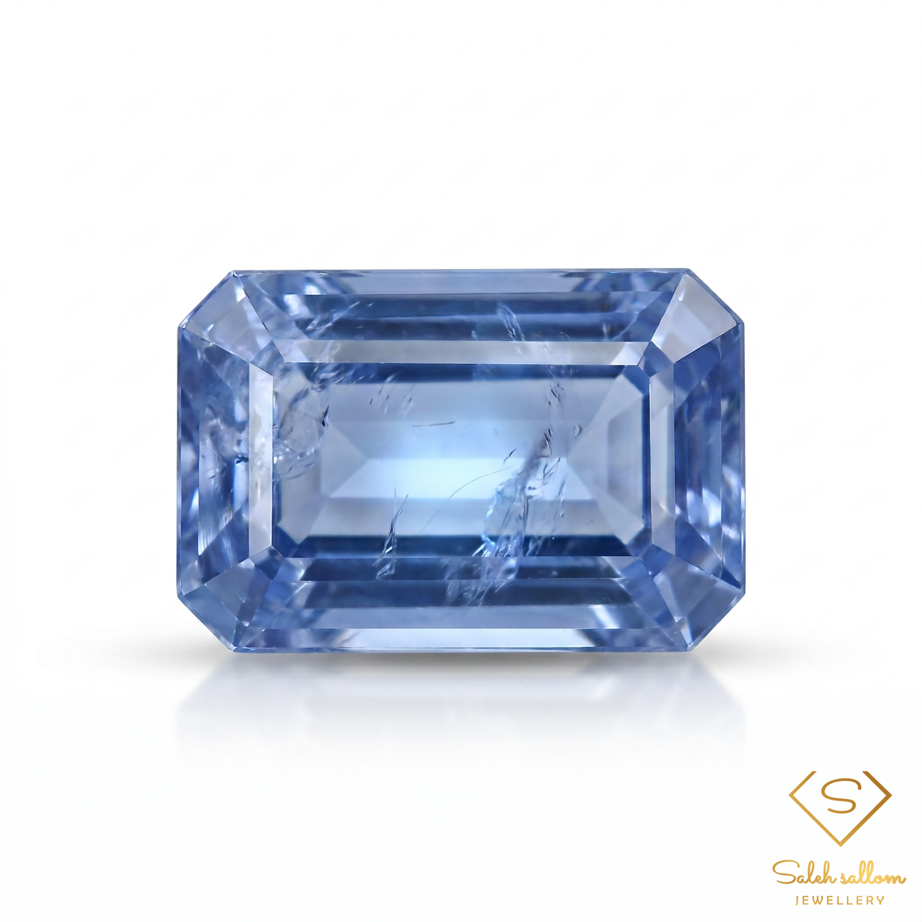 Natural Blue Sapphire | 1.46 Carat Emerald Cut | Fine Corundum Gemstone