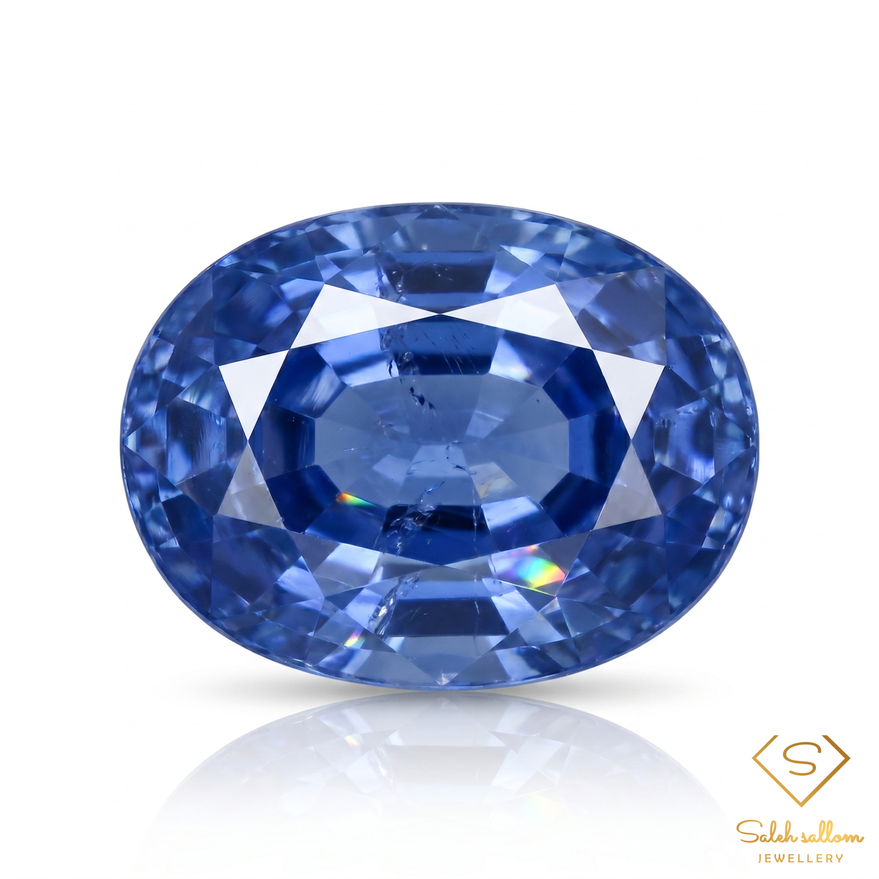 Natural Blue Sapphire | 0.78 Carat Oval Mixed Cut | Fine Corundum Gemstone