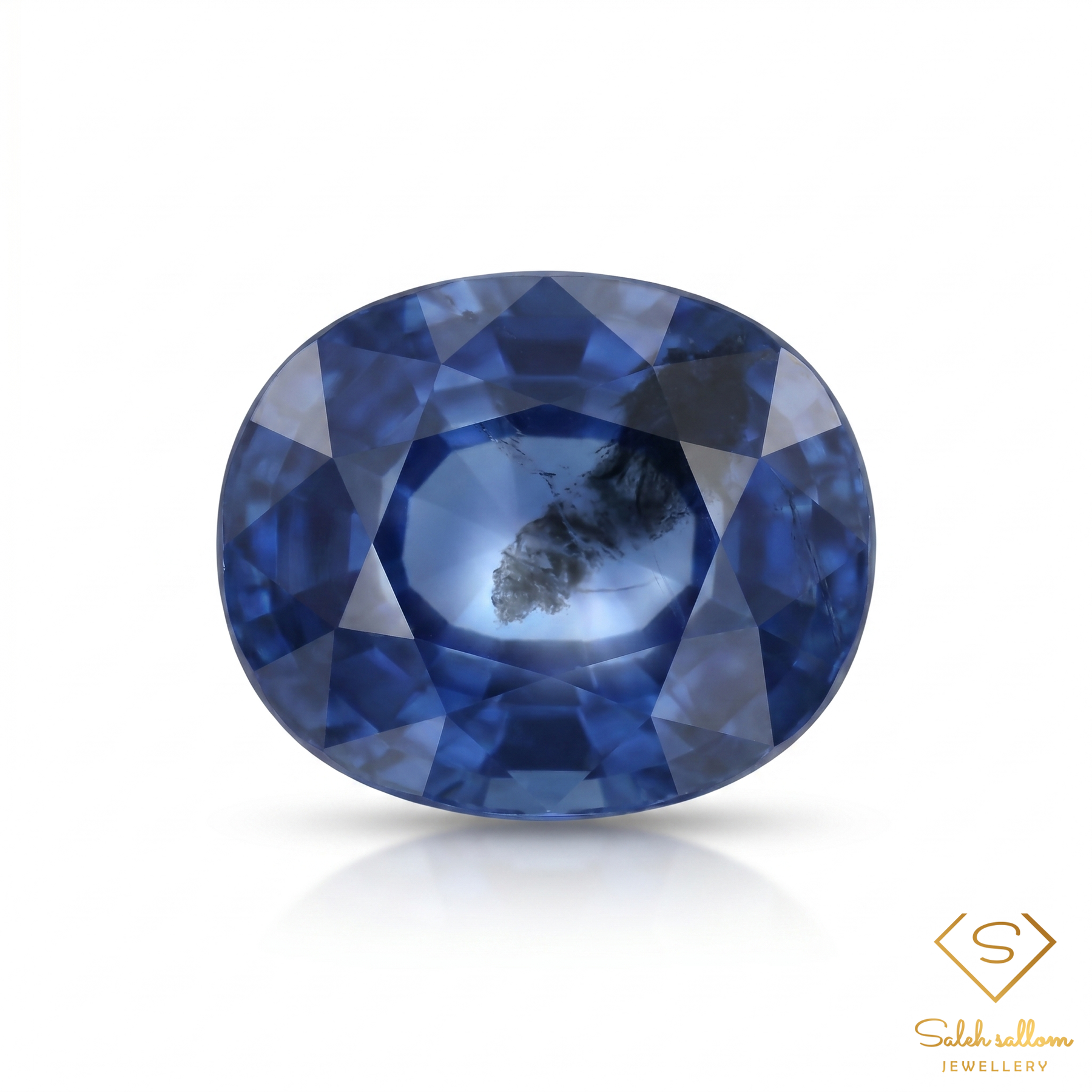 Natural Blue Sapphire | 0.71 Carat Oval Mixed Cut | Fine Corundum Gemstone