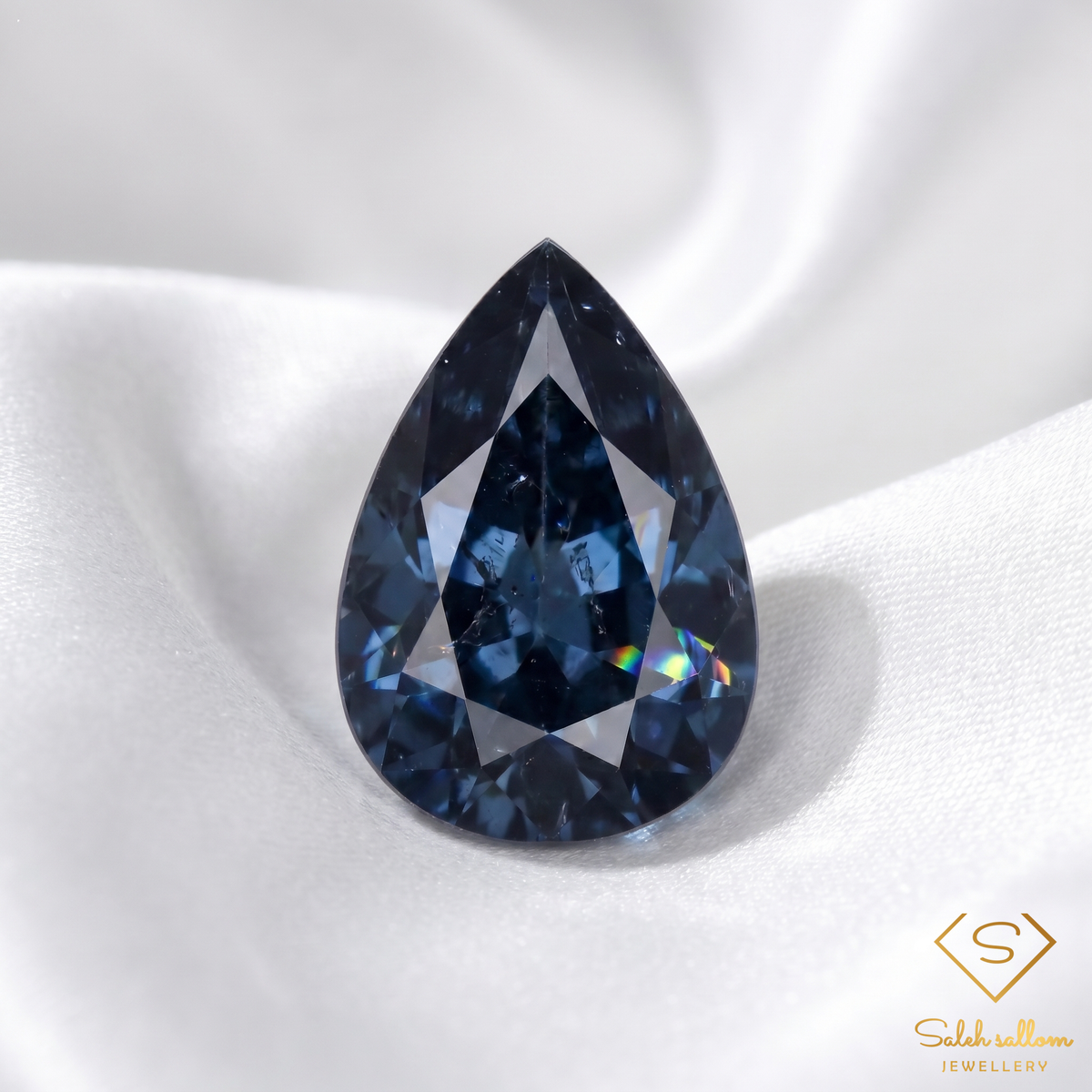 Natural Blue Sapphire | 0.50 Carat Pear Mixed Cut | Fine Corundum Gemstone