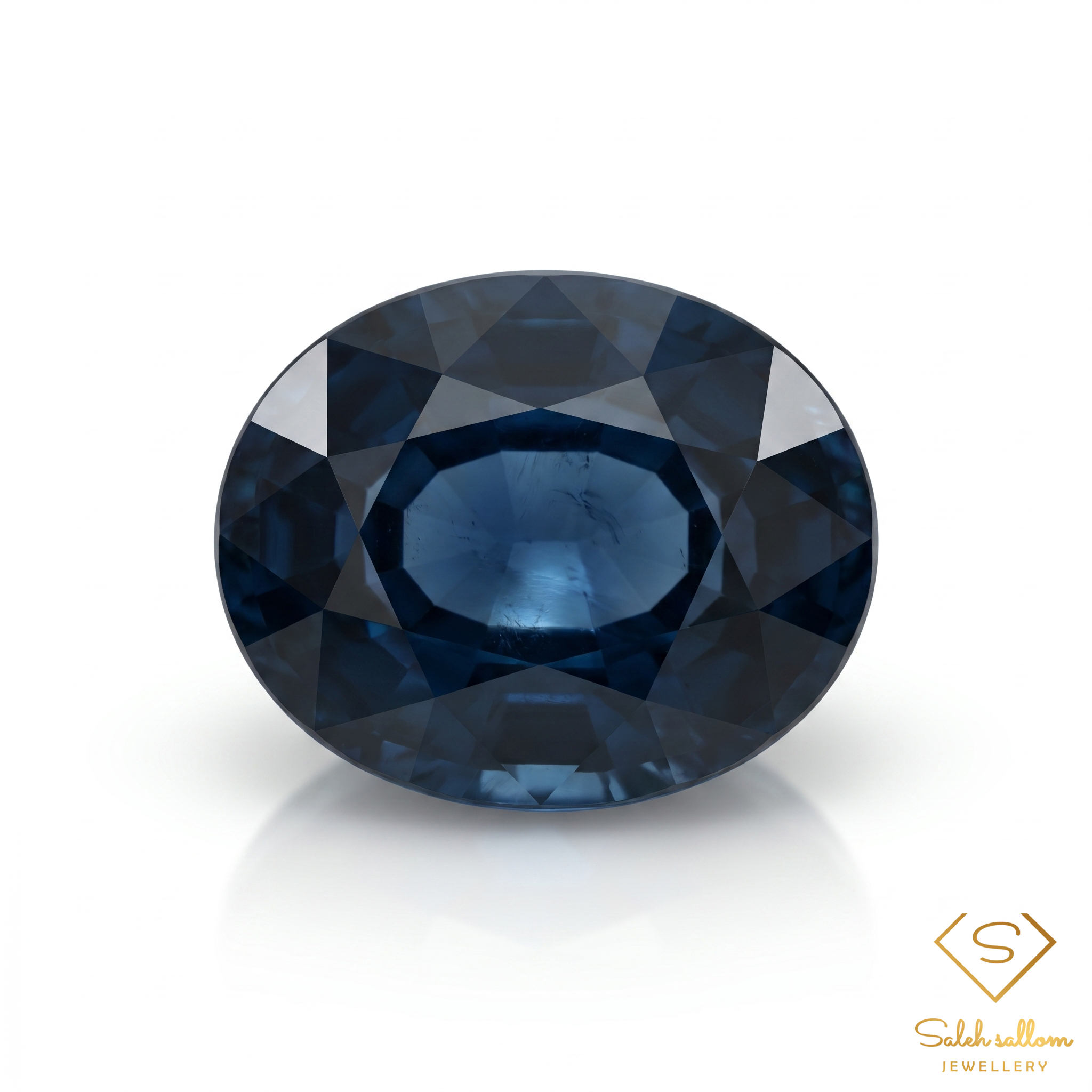 Natural Blue Sapphire | 0.80 Carat Oval Mixed Cut | Fine Collector Gemstone Main image