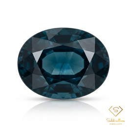 Natural Teal Blue Sapphire | 0.30 Carat Oval Mixed Cut | Fine Collector Gemstone