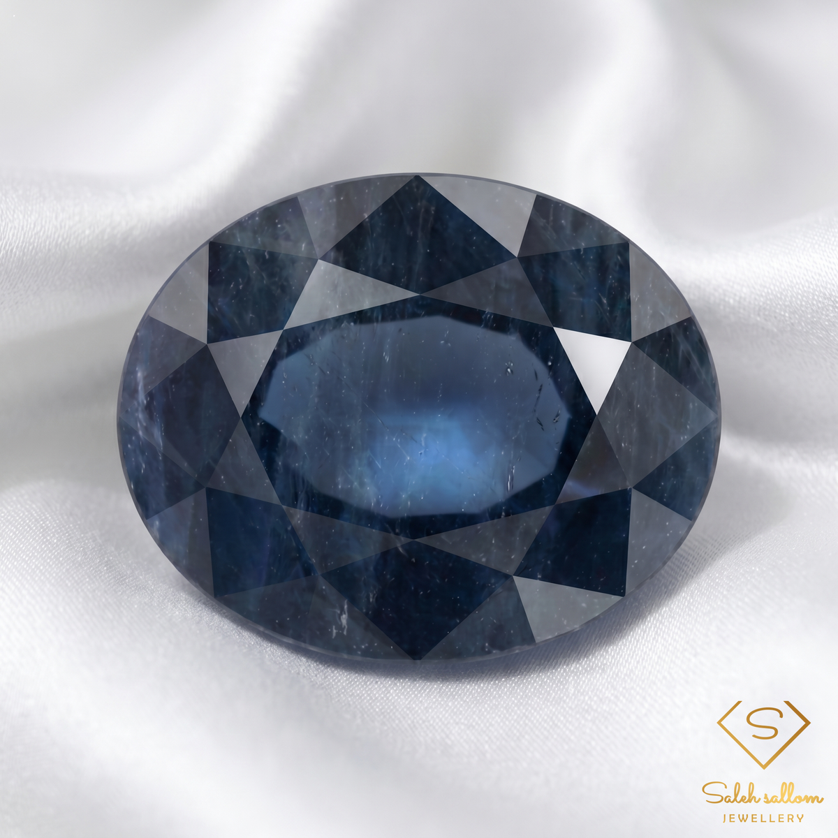 Natural Blue Sapphire | 3.30 Carat Oval Mixed Cut | Collector Fine Gemstone