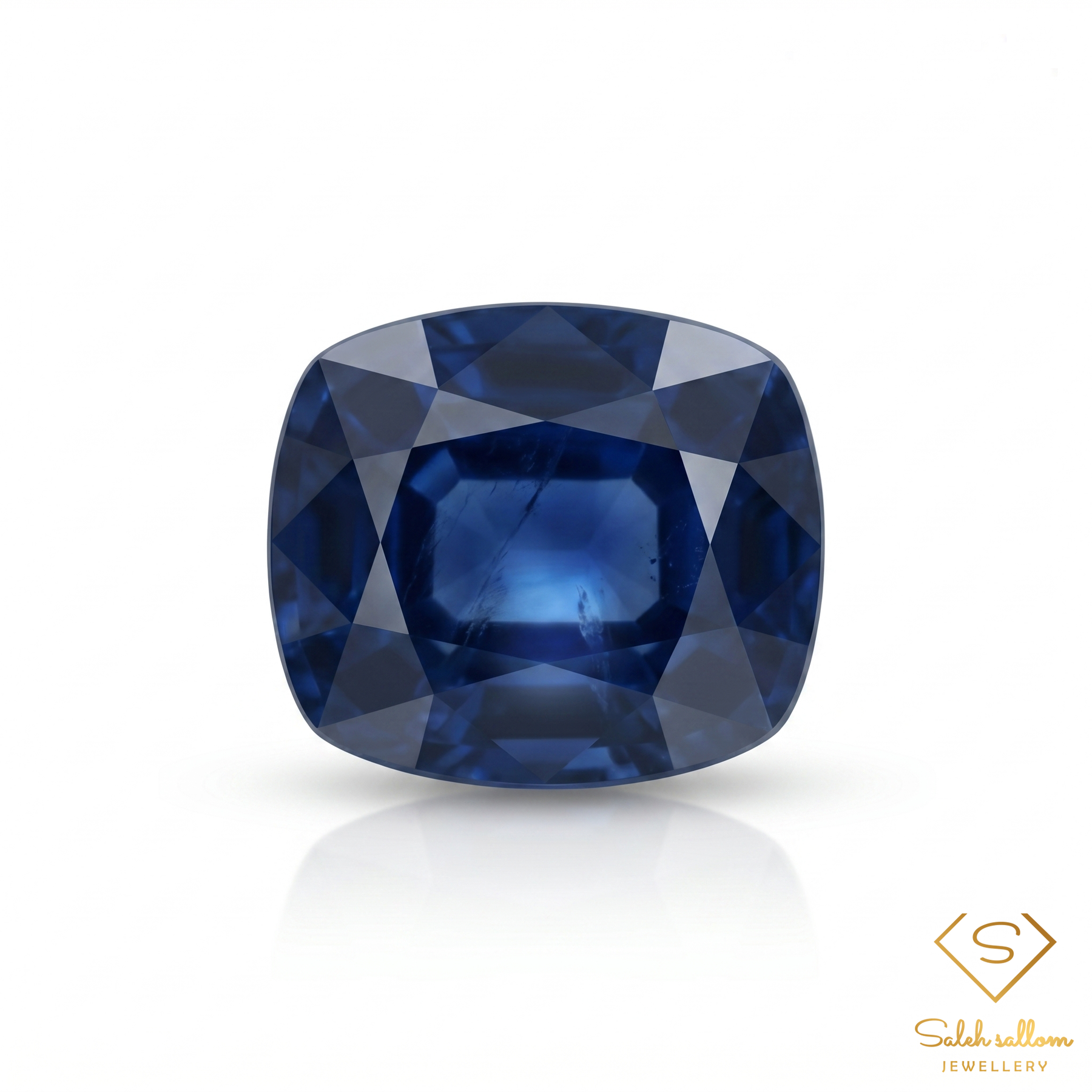 Natural Royal Blue Sapphire | 1.19 Carat Cushion Mixed Cut | Fine Collector Gemstone