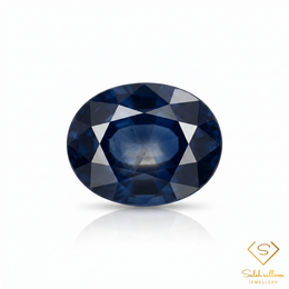 Natural Blue Sapphire | 0.32 Carat Oval Mixed Cut | Fine Blue Corundum Gemstone