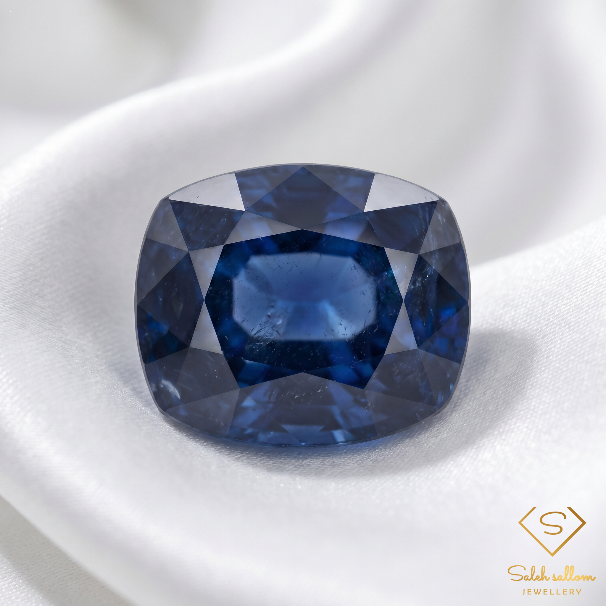 Natural Royal Blue Sapphire | 1.19 Carat Cushion Mixed Cut | Fine Collector Gemstone Secondary image