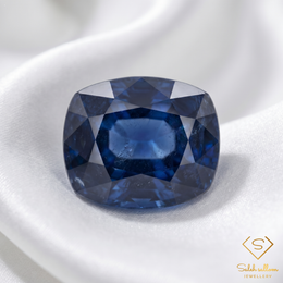 Natural Royal Blue Sapphire | 1.19 Carat Cushion Mixed Cut | Fine Collector Gemstone