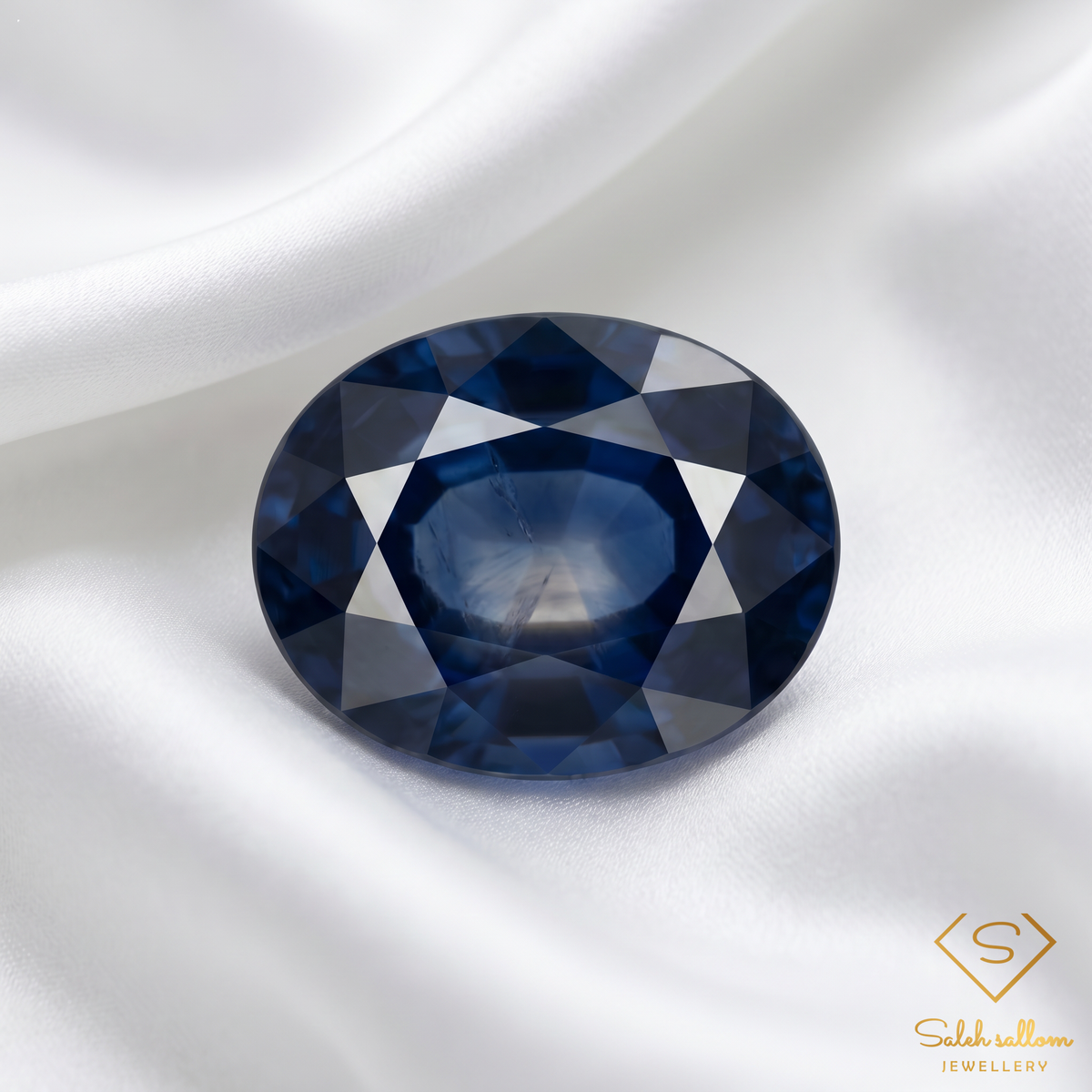 Natural Blue Sapphire | 0.32 Carat Oval Mixed Cut | Fine Blue Corundum Gemstone