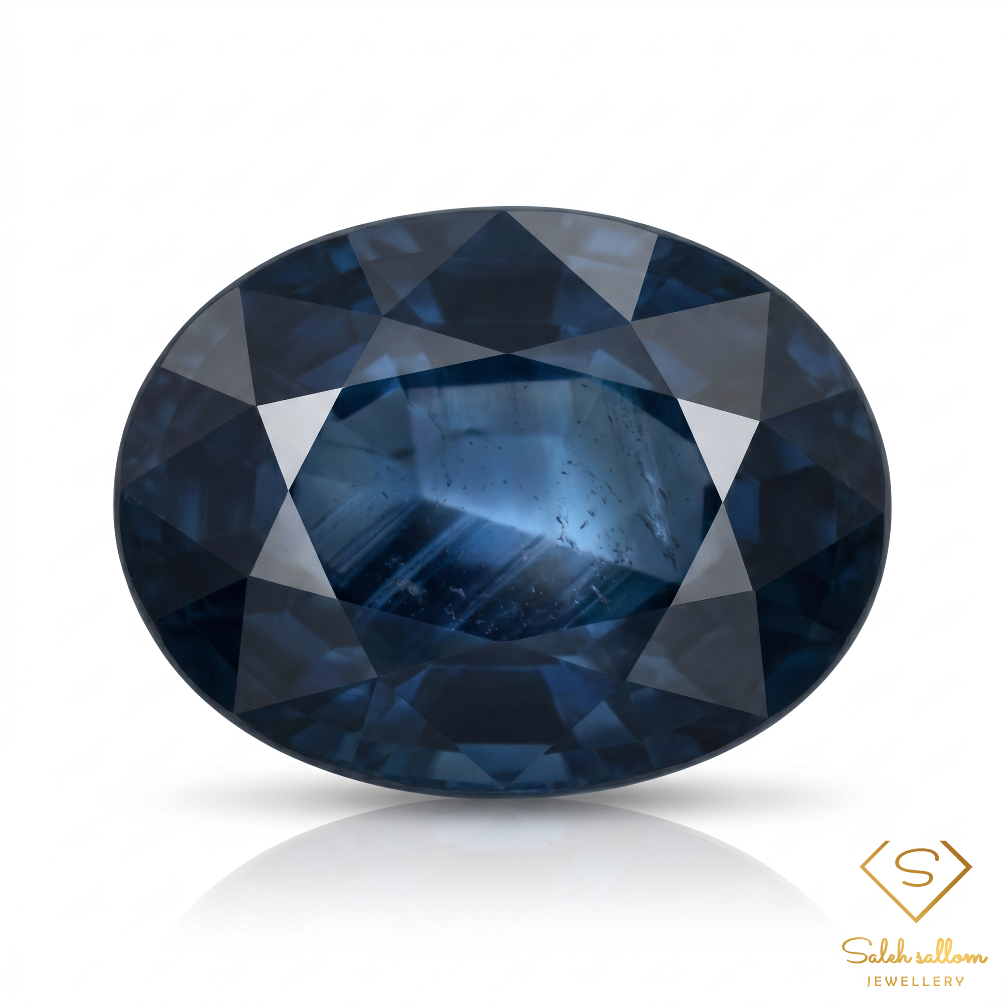 Natural Blue Sapphire | 1.19 Carat Oval Mixed Cut | Fine Corundum Gemstone Main image