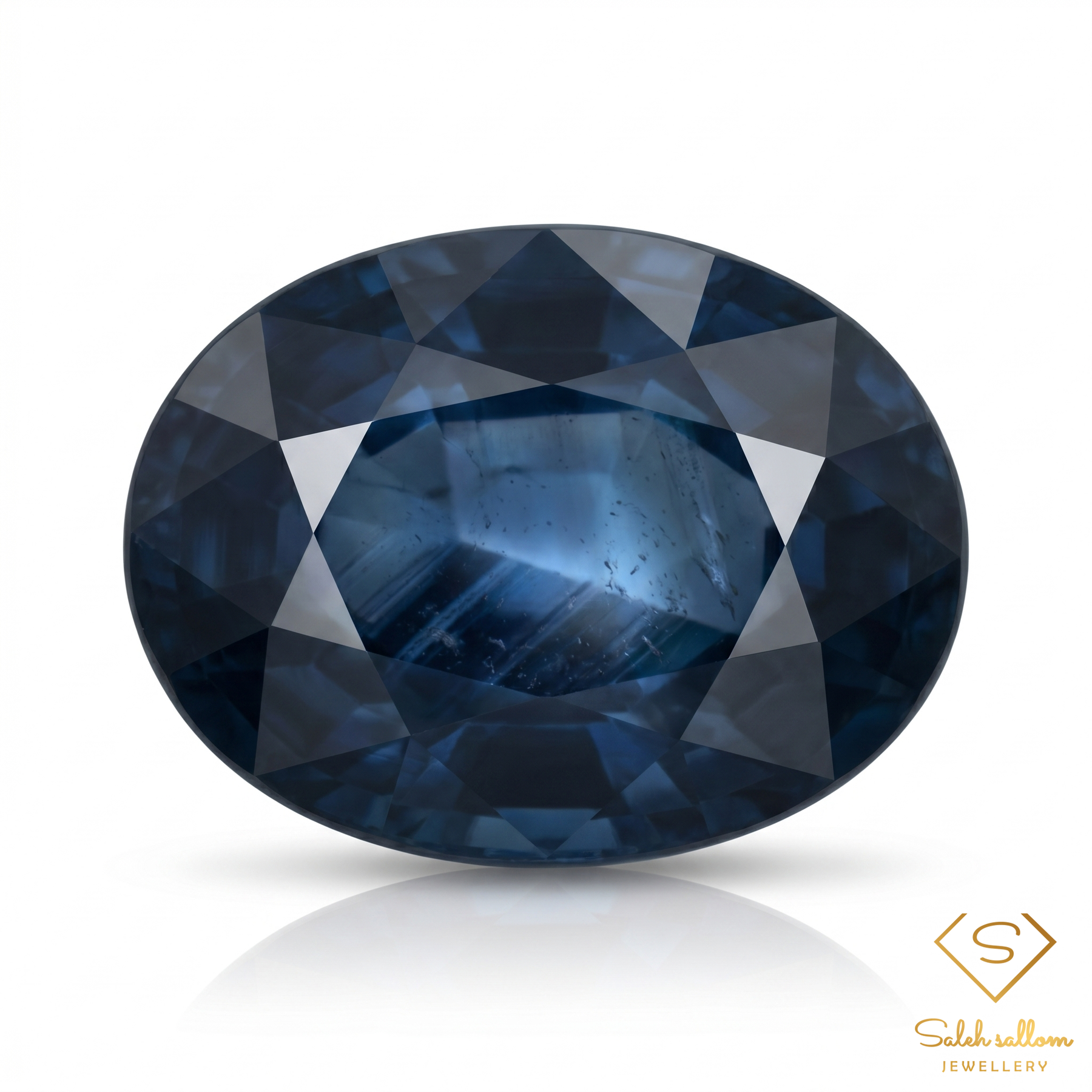 Natural Blue Sapphire | 1.19 Carat Oval Mixed Cut | Fine Corundum Gemstone
