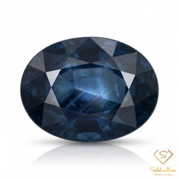 Natural Blue Sapphire | 1.19 Carat Oval Mixed Cut | Fine Corundum Gemstone