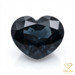 Natural Blue Sapphire | 0.67 Carat Heart Mixed Cut | Fine Corundum Gemstone
