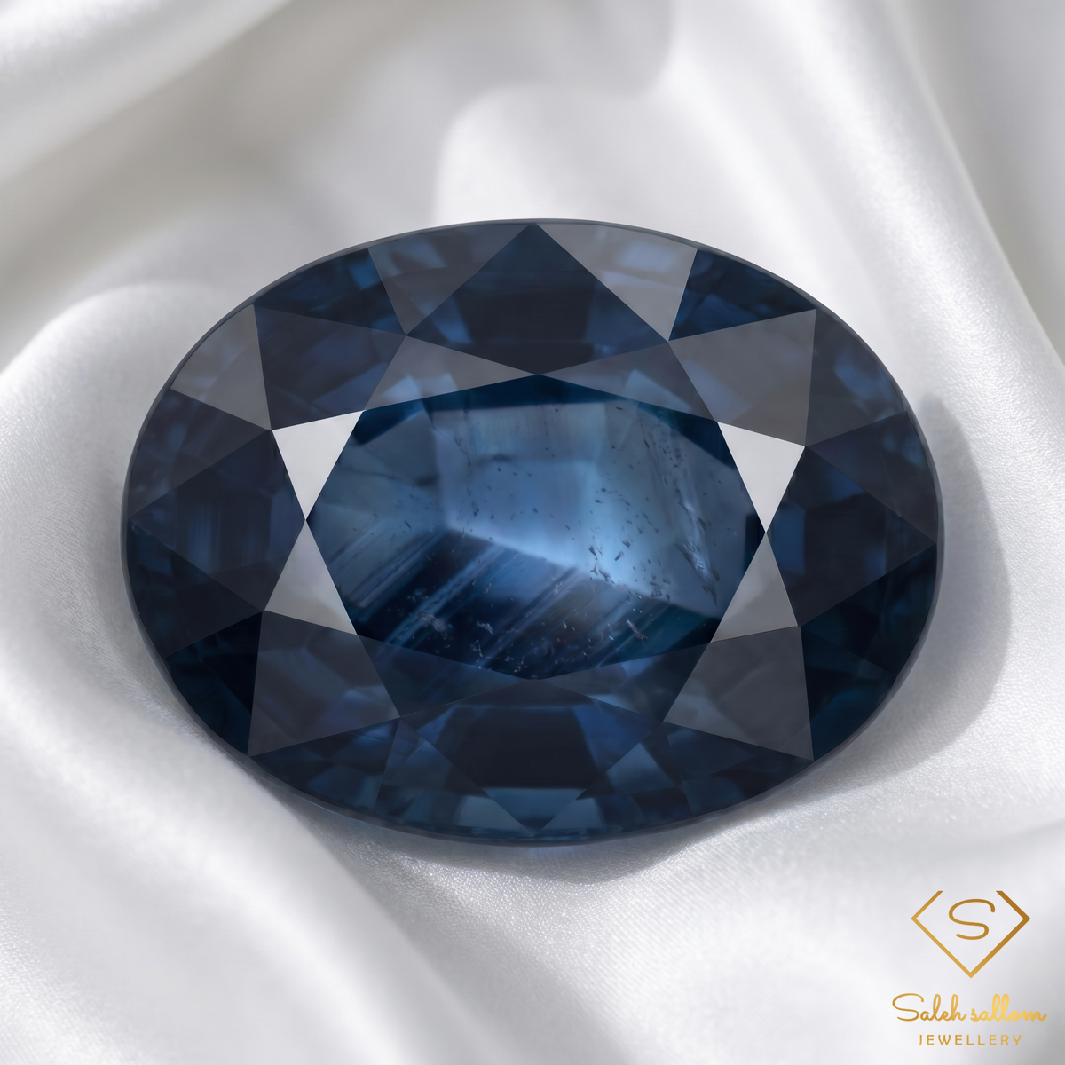 Natural Blue Sapphire | 1.19 Carat Oval Mixed Cut | Fine Corundum Gemstone