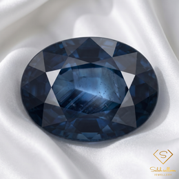 Natural Blue Sapphire | 1.19 Carat Oval Mixed Cut | Fine Corundum Gemstone
