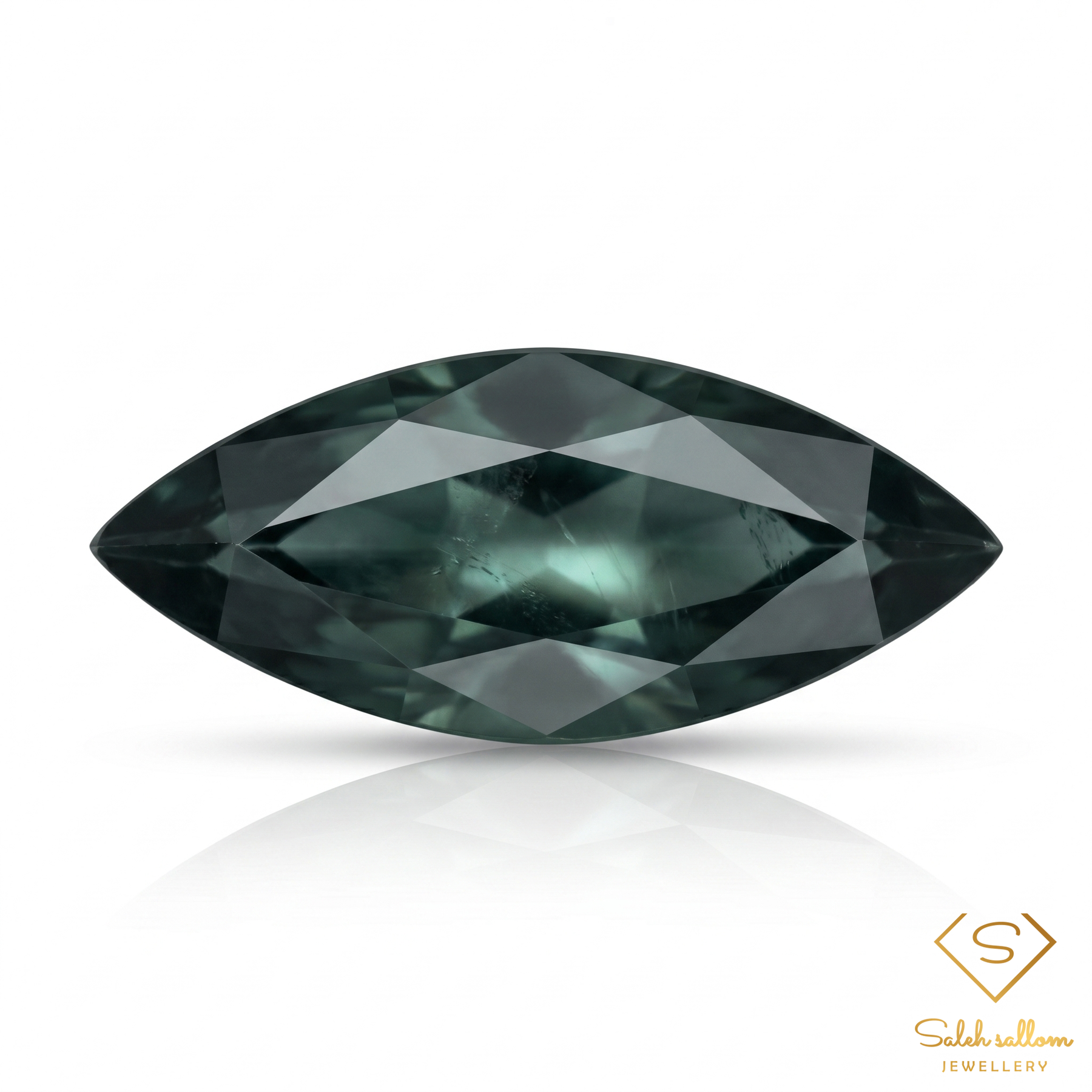 Natural Green Sapphire | 2.00 Carat Marquise Mixed Cut | Fine Corundum Gemstone