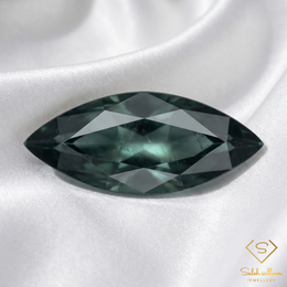 Natural Green Sapphire | 2.00 Carat Marquise Mixed Cut | Fine Corundum Gemstone