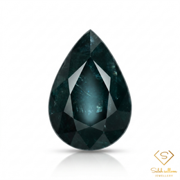 Natural Green Sapphire | 1.63 Carat Pear Mixed Cut | Fine Corundum Gemstone