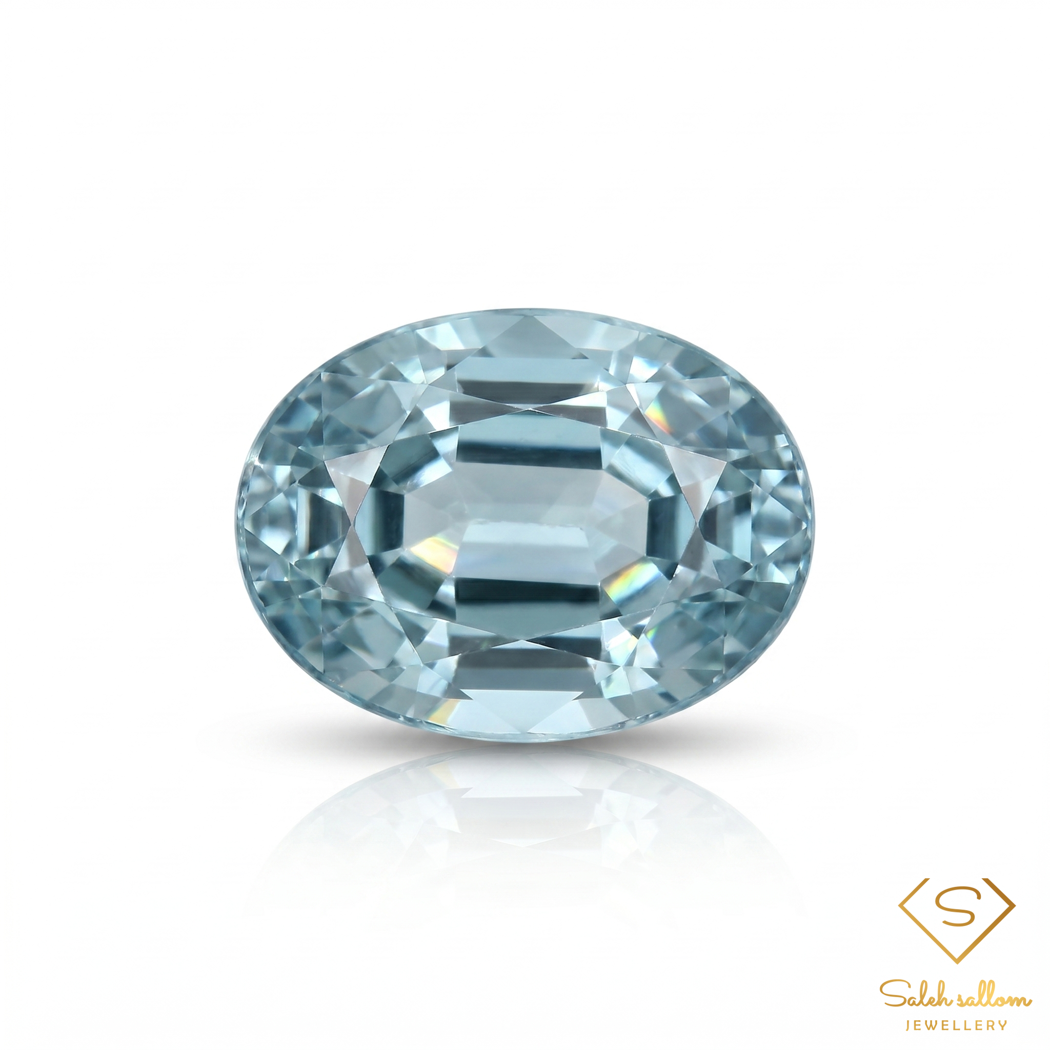 Natural Blue Sapphire | 1.43 Carat Oval Mixed Cut | Fine Corundum Gemstone Main image