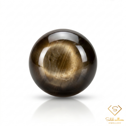 Natural Black Star Sapphire | 0.99 Carat Round Cabochon | Rare Phenomenon Gemstone