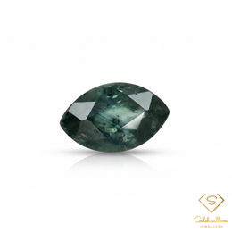 Natural Green Sapphire | 1.07 Carat Marquise Cut | Unique Fine Gemstone
